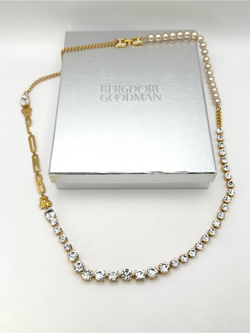 Tom Binns Signature Asymmetrical PUNK Statement Necklace - Picture 2 of 14